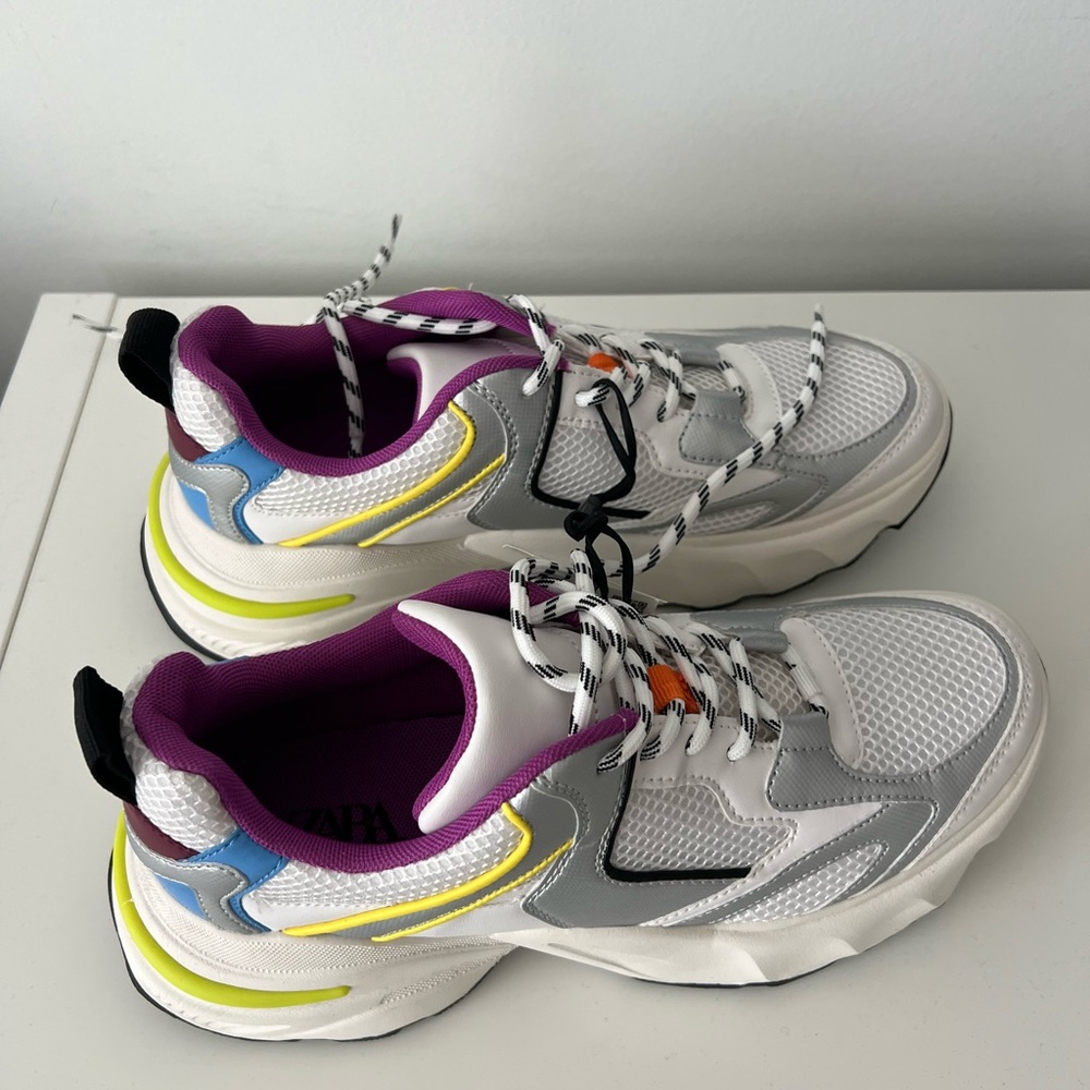 ZARA COMBINATION RUNNING SHOES - Picture 9 of 11